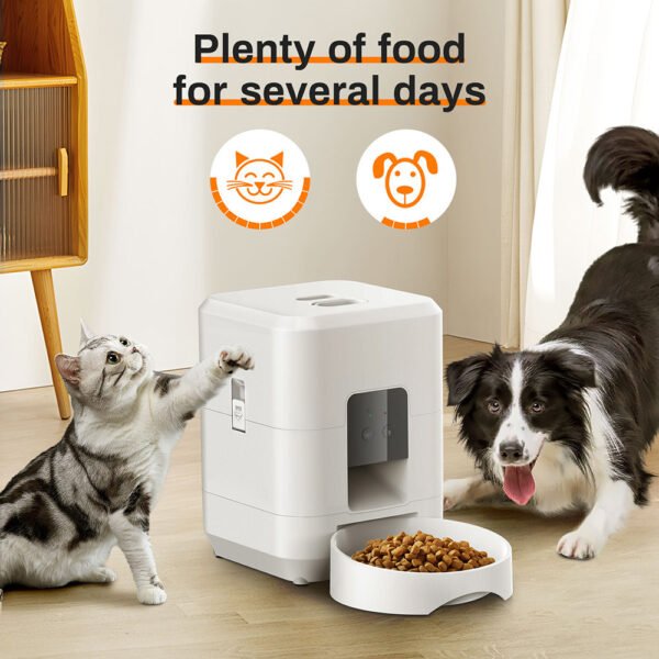 Automatischer Haustier-Futterspender 2L – WiFi & Timerfunktion für Hunde & Katzen