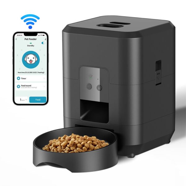 Automatischer Haustier-Futterspender 2L – WiFi & Timerfunktion für Hunde & Katzen – Bild 9