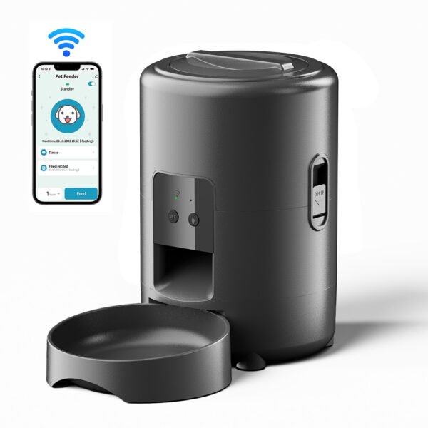 Automatischer Haustier-Futterspender 2L – WiFi & Timerfunktion für Hunde & Katzen – Bild 5