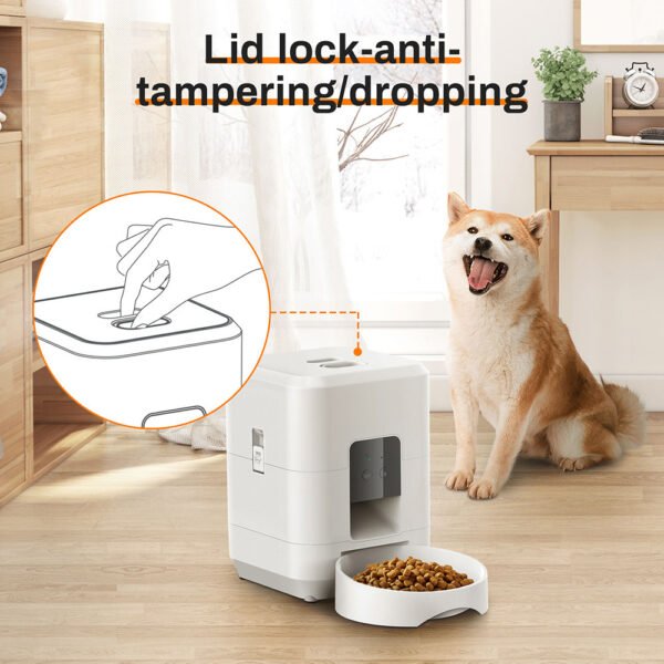 Automatischer Haustier-Futterspender 2L – WiFi & Timerfunktion für Hunde & Katzen – Bild 7