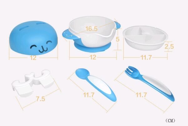 Baby Tischgeschirr-Set – Perfekt für kleine Esser ️ – Bild 6