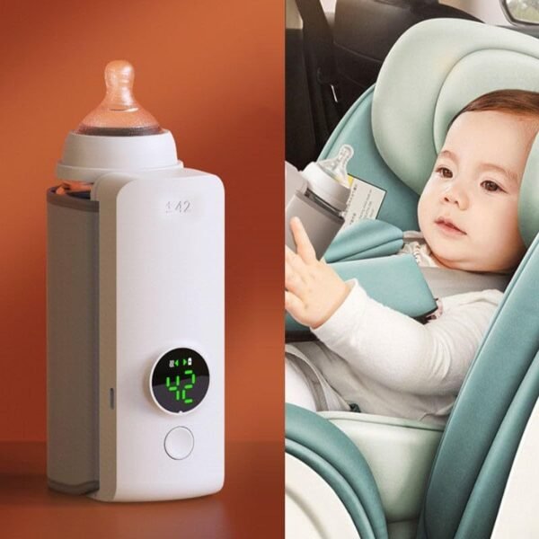 Tragbarer Kabelloser Babyflaschenwärmer – USB-Aufladung & Konstanttemperatur – Bild 8