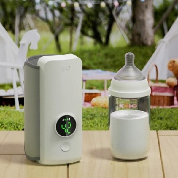 Tragbarer Kabelloser Babyflaschenwärmer – USB-Aufladung & Konstanttemperatur – Bild 2