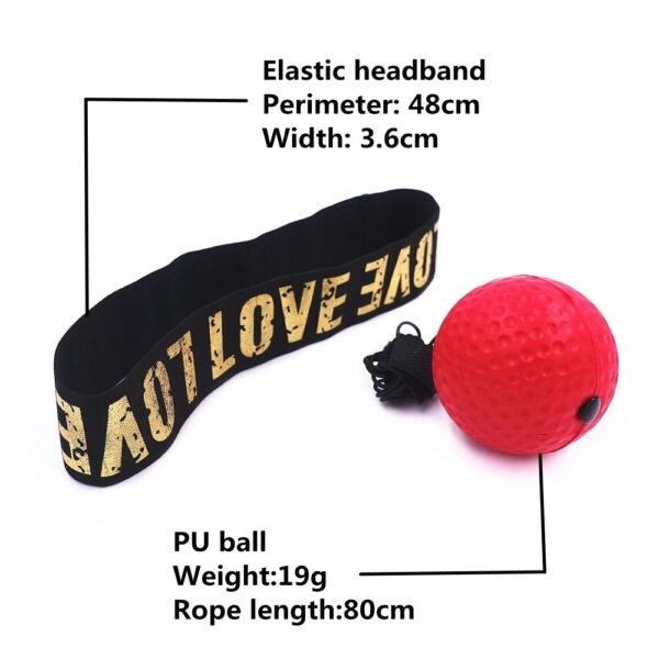 Boxing Reflex Speed Punch Ball – Perfektes Training für Geschwindigkeit & Reaktionsvermögen – Bild 4