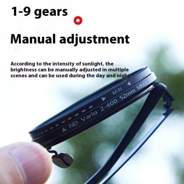 Handgefertigte ND9 Polarisierte Sonnenbrille – Verstellbar, stilvoll & ultraleicht – Bild 2
