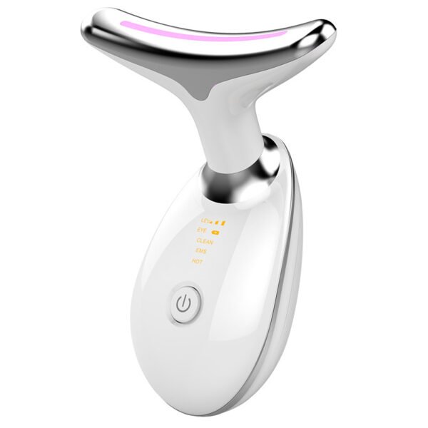 EMS Halsstraffungs-Massager – Thermische Mikrostrom-Therapie gegen Falten & schlaffe Haut – Bild 7