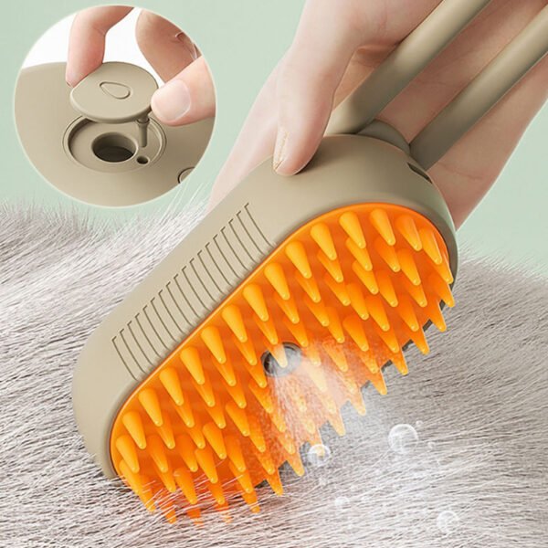 Dampf-Haarbürste für Katzen & Hunde – 3-in-1 Elektrische Spray-Bürste für Fellpflege & Massage – Bild 5