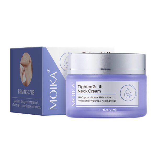 Straffende Anti-Aging Halscreme – Faltenreduktion & Hautlifting für Hals & Dekolleté – Bild 9