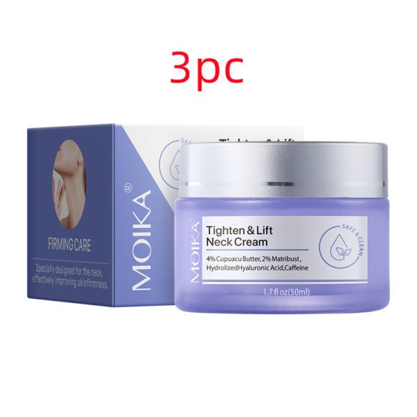 Straffende Anti-Aging Halscreme – Faltenreduktion & Hautlifting für Hals & Dekolleté – Bild 6